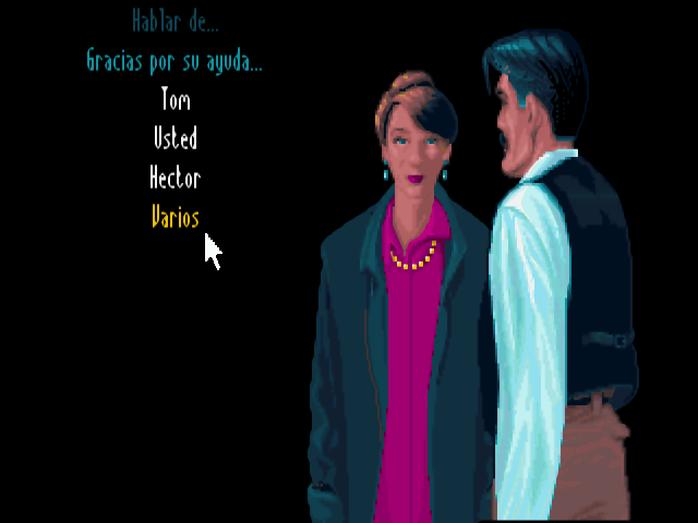 Cruise for a Corpse (DOS/Spanish)